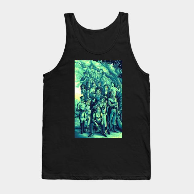 100 anos de soledad capas Tank Top by Franco Luna